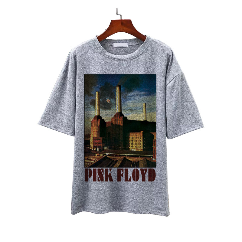 pink floyd shine on you crazy diamond 平克弗洛伊德 落肩半袖T