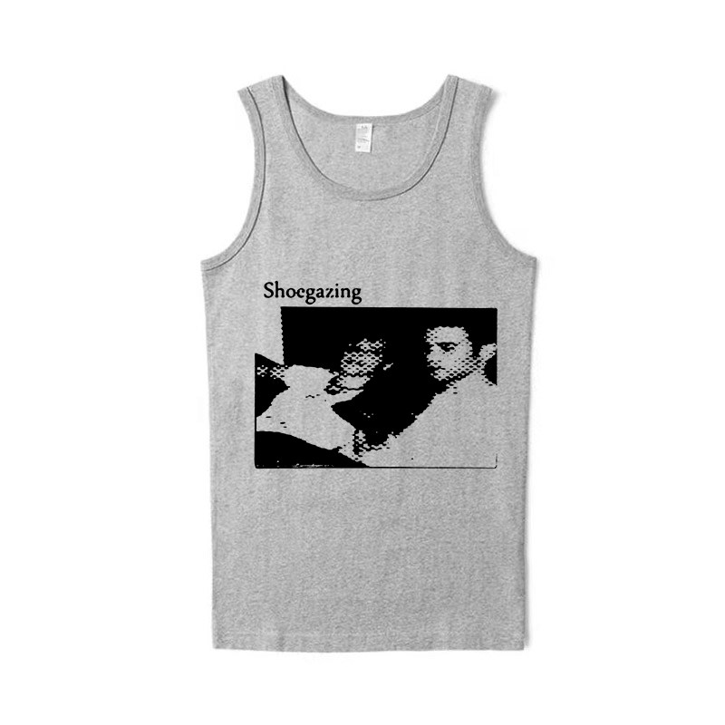 shoegazing盯鞋摇滚自赏派独立文艺朋克休闲夏季吊带背心无袖T恤