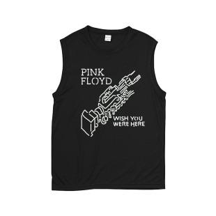 shine 多款 time floyd on文艺前卫摇滚手绘设计感纯棉坎肩 pink