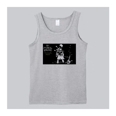 mcr my chemical romance 朋克风我的化学浪漫纯棉拓印吊带背心