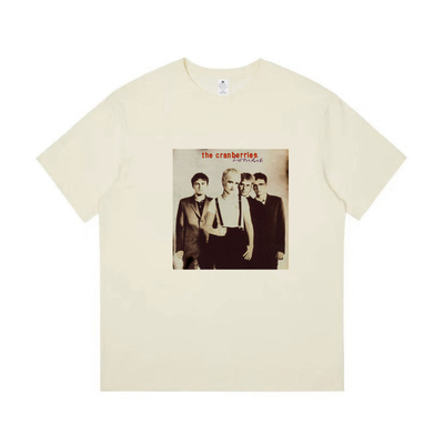 爱尔兰摇滚the cranberries小红莓乐队男女纯棉短袖T恤背心坎肩