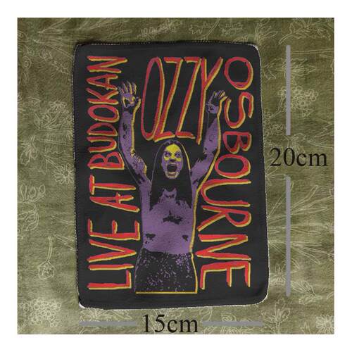重金属黑色安息日black sabbath ozzy diy remake布贴包衣服配件