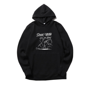 卫衣 帽衫 sonic youth音速青年摇滚朋克噪音新浪潮punk春秋款