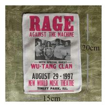 暴反rage against the machine ratm diy punk风布贴包包衣服配件