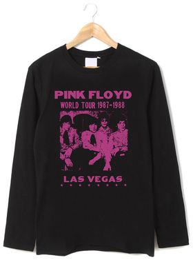 pink floyd月之暗面平克前卫摇滚男女小众文艺个性纯棉长袖T恤