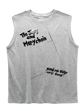the jamc and mary chain jamc 独立摇滚坎肩无袖Tee背心