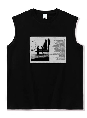 pink floyd 平克弗洛伊德 wish you were here 美式坎肩无袖T恤