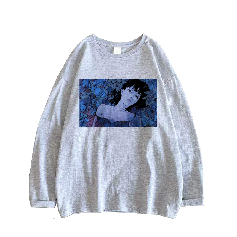 今敏 paprika 红辣椒 perfect blue 未麻的部屋 长袖打底外穿T恤