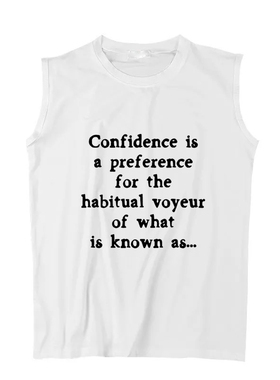 blur模糊金牙大萌同款parklife歌词趣味摇滚音乐坎肩背心无袖Tee