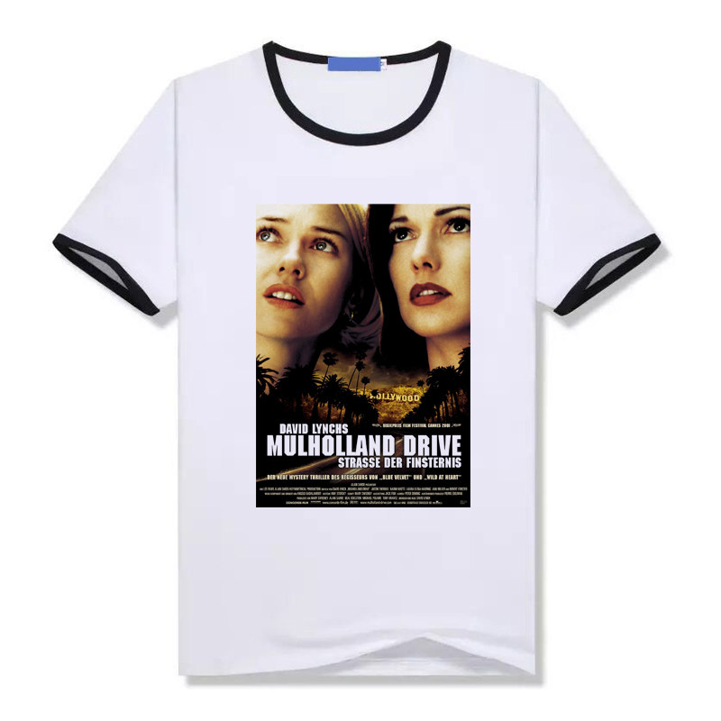 David Lynch Double Peak Mulholland Road Rubber Head Bizarre Fantasy cult Film Artistic Youth T-shirt thumbnail 3
