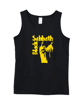 ozzy black sabbath黑色安息日奥兹质感印花男女纯棉背心吊带T