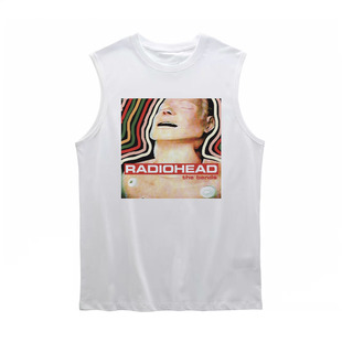 radiohead the bends kid A电台司令台头夏季舒适干爽坎肩无袖T