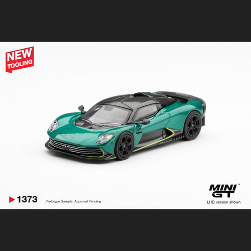 预售1:64MINIGT#1373 阿斯顿·马丁Aston Martin Valhalla 车模型