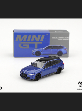 MINIGT#1090 1:64 宝马BMW M3 Competition Touring 仿真汽车模型