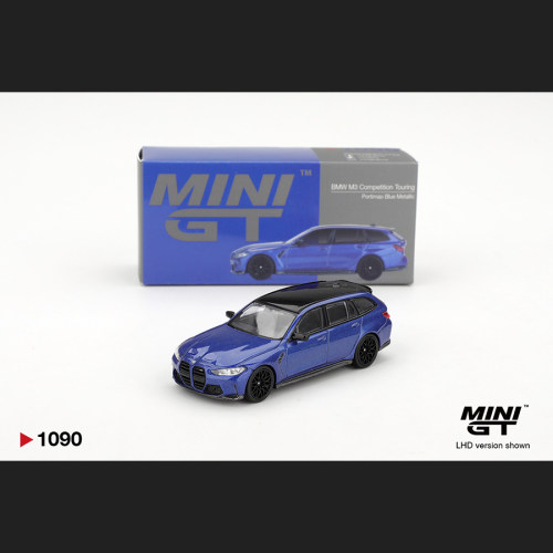 MINIGT宝马M3旅行车合金汽车模型