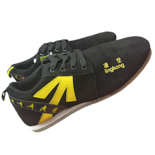 凌空毽球鞋反毛皮五代全运训练比赛男女通用成人学生专业踢毽子鞋