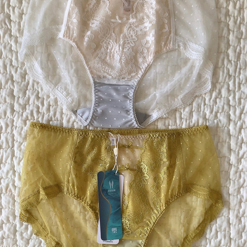 康缇体雕内裤蕾丝甜美柔软性感