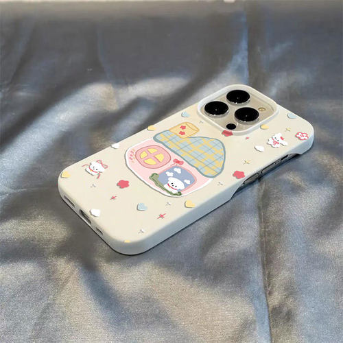 小屋子修狗半包软壳适用苹果16/15promax手机 壳iphone14/12/11