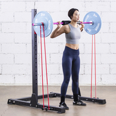 轻商深蹲架举重架杠铃架蹲举架卧推架多功能举重床双杠架健身器材