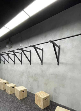 单杠双杠墙体安装引体向上架多功能门上臂力训练器械架系统吊环架