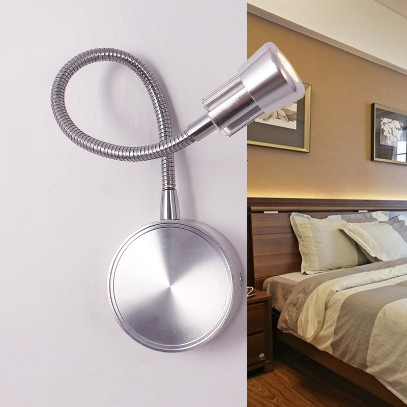 led软管射灯长杆床头背景照明灯