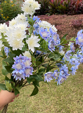 敏美庭墨兰仿真花家居，婚庆