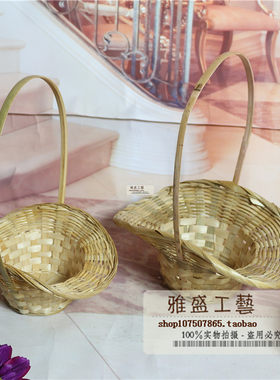 道具结婚藤编罗敷行采薇舞花篮