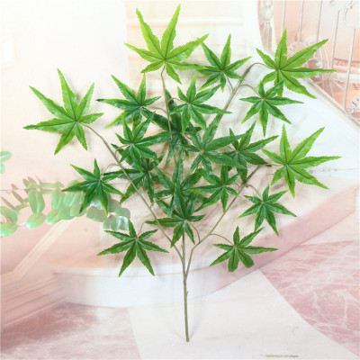 仿真塑料红枫叶园林绿植假树