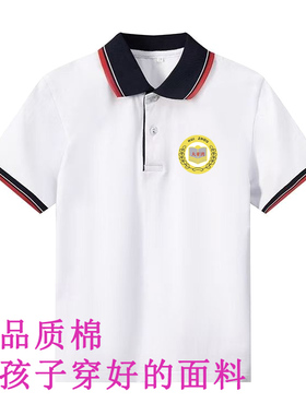 惠州大亚湾小学校服澳头统一二三西区实验霞涌南樟浦夏季短袖全棉