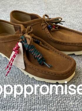 ppppromise 24aw 袋鼠鞋wallabee经典复古街头eva牛皮休闲鞋36-44