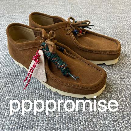 ppppromise 24aw 袋鼠鞋wallabee经典复古街头eva牛皮休闲鞋36-44