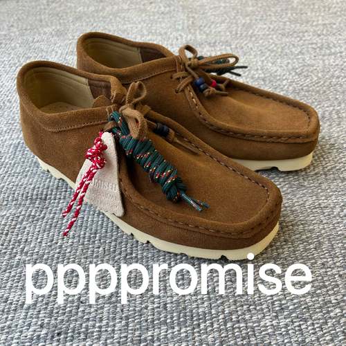 ppppromise 24aw 袋鼠鞋wallabee经典复古街头eva牛皮休闲鞋36-44
