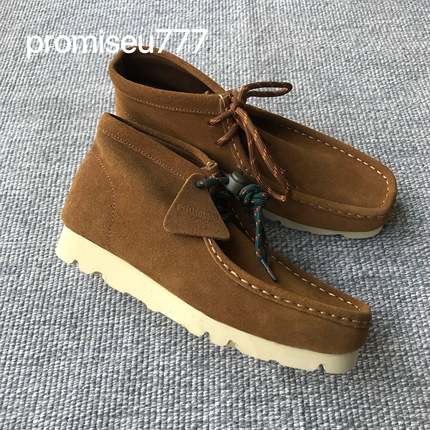 promiseu777 23aw袋鼠鞋wallabee经典复古街头35码-46码eva发泡底