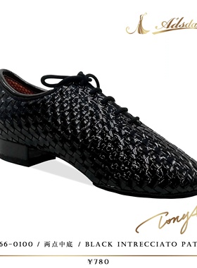 ADS摩登舞鞋男专业舞蹈鞋Tony联名 高端MG硅胶国标舞华尔兹拉丁鞋