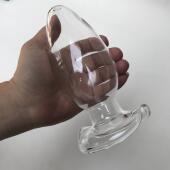 for self toy use pleasuring the inside made glass anus.
