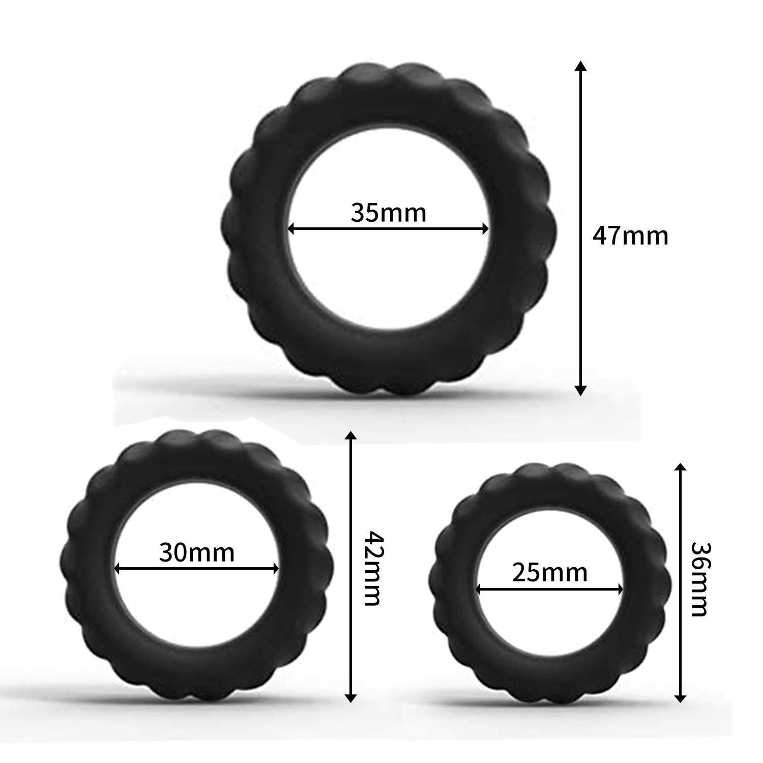 An elastic ring that can prolong sexual intercourse duration