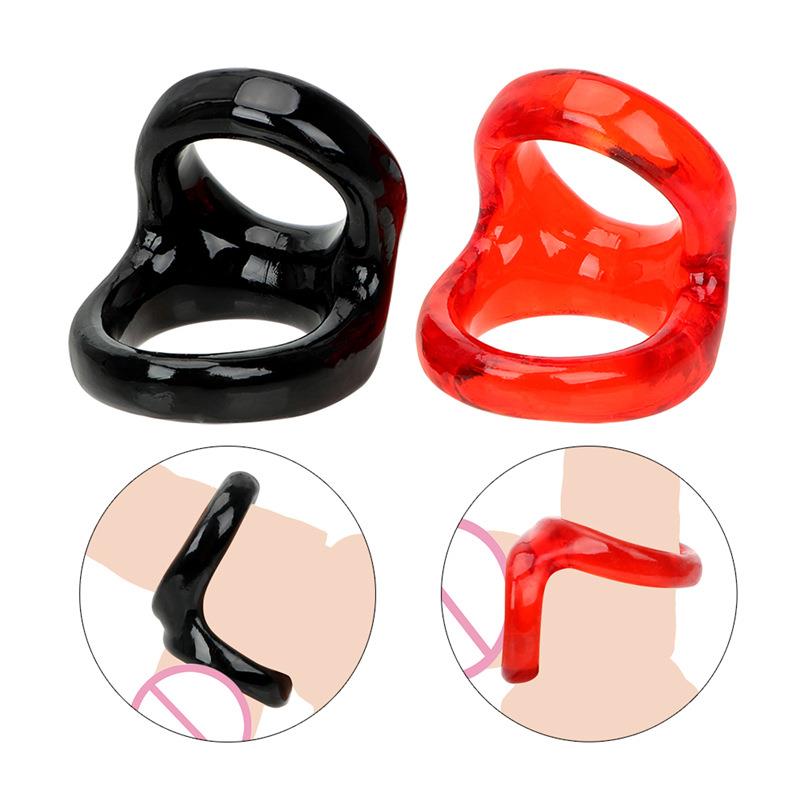 An elastic ring that can prolong sexual intercourse duration