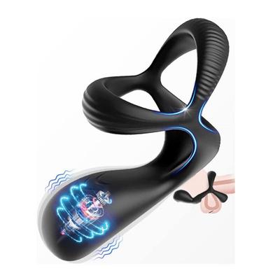 A vibration-stimulating ring that acts on the clitoris