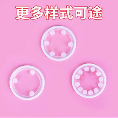 An elastic ring that can prolong sexual intercourse duration