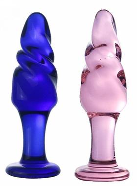 A glass-made anus used as a masturbation toy