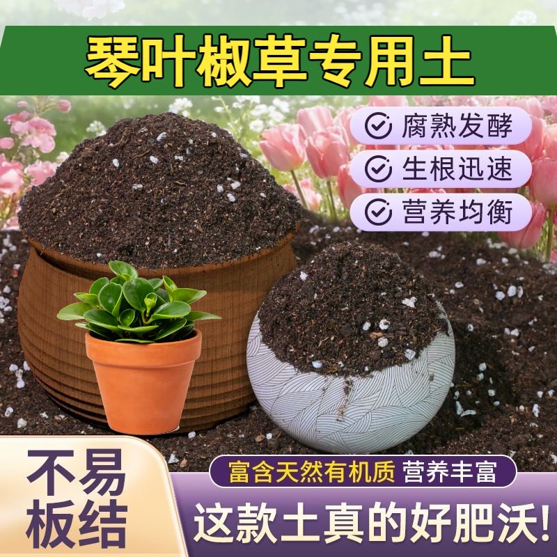 琴叶椒草适用种菜土高温灭菌菜园加深生根粉进口防徒长观花花园