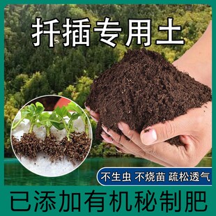 扦插专用土营养土生根土高空压枝扦插专用土有机基质嫁接花土肥料