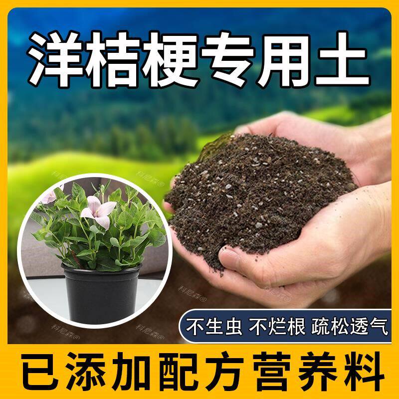 洋桔梗专用土肥料蓬松花盆洋桔梗营养土盆栽土壤椰砖园艺有机土