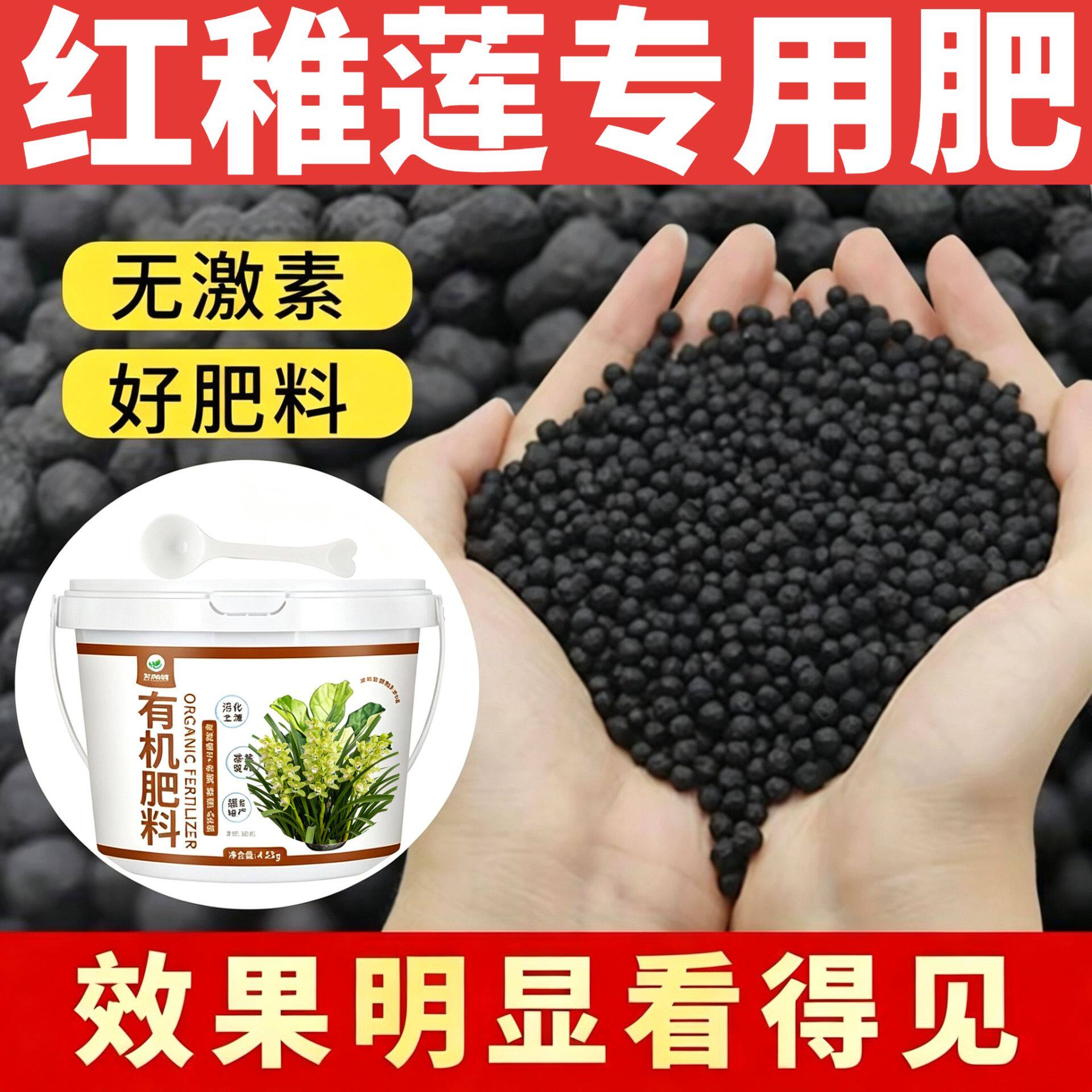 红稚莲专用肥缓释肥花肥氮磷钾室内营养肥壮苗促长适用肥根壮苗好