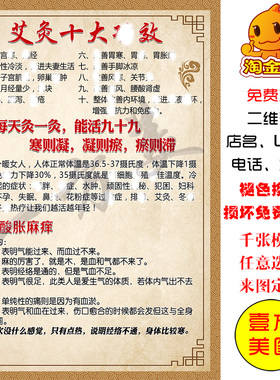 图片美容院海报墙贴画