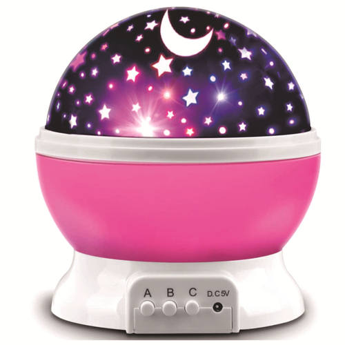 LED星空灯 七彩梦幻自动旋转USB星空灯 小夜灯 USB星空投影