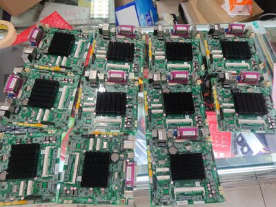 POS收银工控主板J1900D2E双EDP
