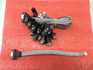 小10针VGA线工控主板itx主板技嘉H110TN/E/H310TN杜邦小10针VGA线