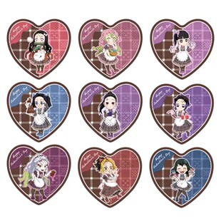 正版鬼灭之刃白色情人节限定立牌灶门炭治郎动漫周边谷子杯垫徽章