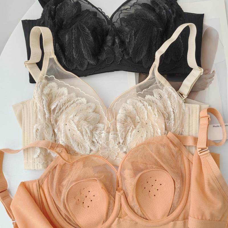杰*琳撤柜大胸显小聚拢调整侧收超薄性感蕾丝内衣文胸舒适软钢圈,女士内衣/男士内衣/家居服,文胸,淘宝优惠券,粉丝福利购,淘宝优惠卷